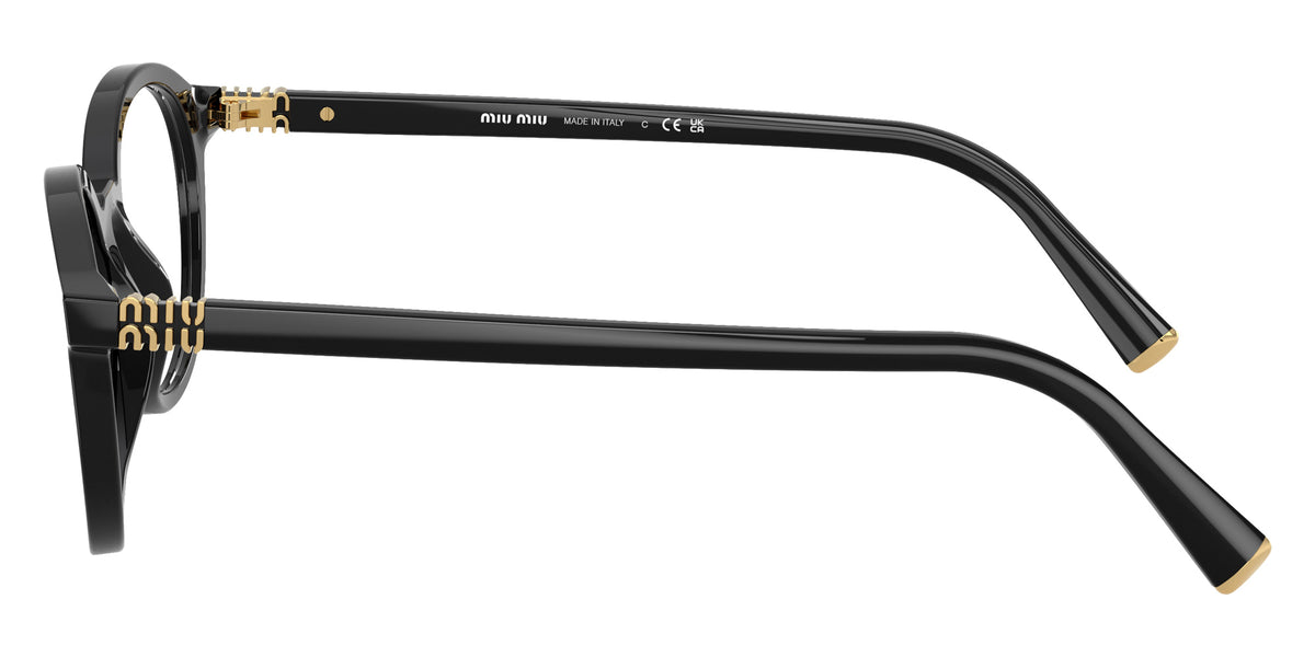 Miu Miu® MU 02WV Eyeglasses MU 02WV 16K1O1 50 - Black