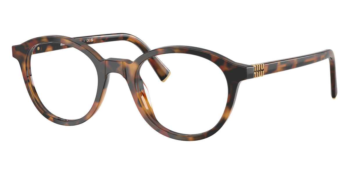 Miu Miu® MU 02WV Eyeglasses MU 02WV 19P1O1 50 - Havana Ivy