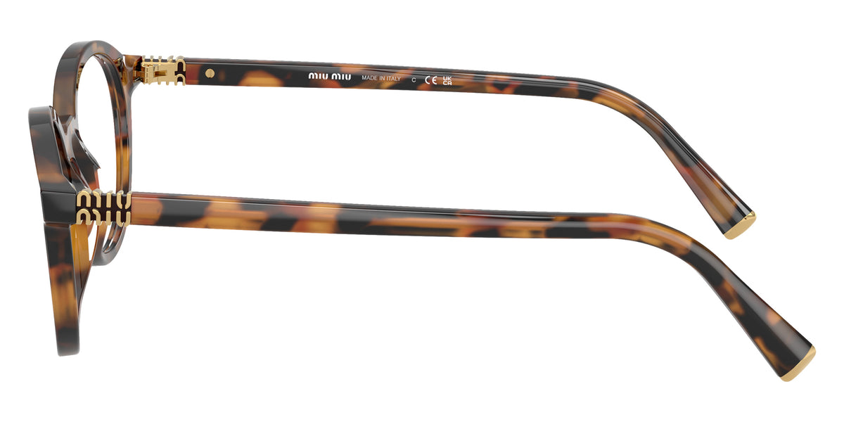 Miu Miu® MU 02WV Eyeglasses MU 02WV 19P1O1 50 - Havana Ivy