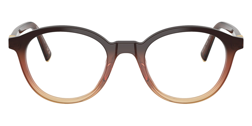 Miu Miu® MU 02WV Eyeglasses MU 02WV 24C1O1 50 - Brown Transparent