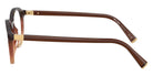 Miu Miu® MU 02WV Eyeglasses MU 02WV 24C1O1 50 - Brown Transparent