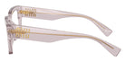 Miu Miu® MU 02XV Eyeglasses MU 02XV 12W1O1 54 - Transparent Mauve