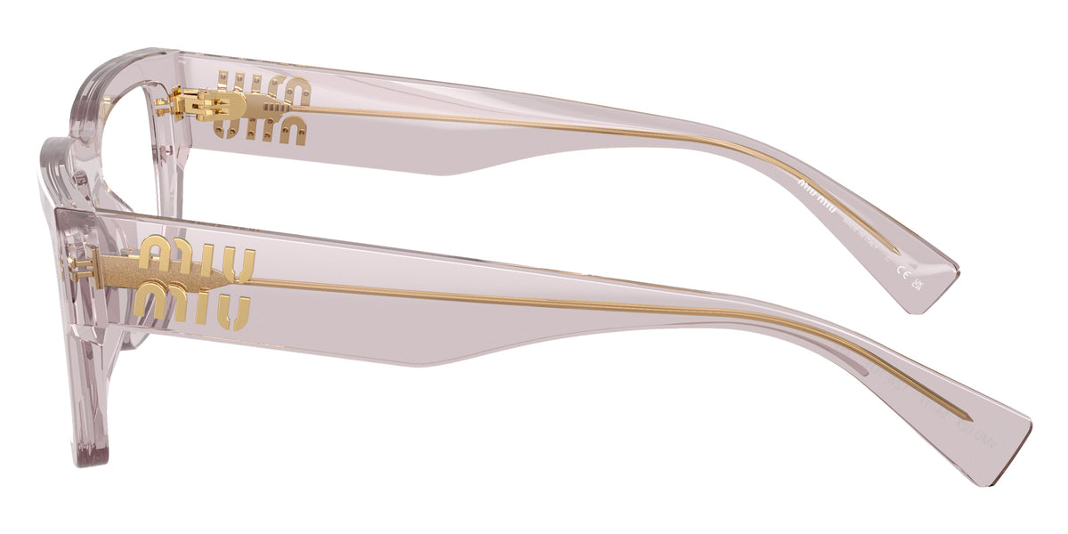 Miu Miu® MU 02XV Eyeglasses MU 02XV 12W1O1 54 - Transparent Mauve