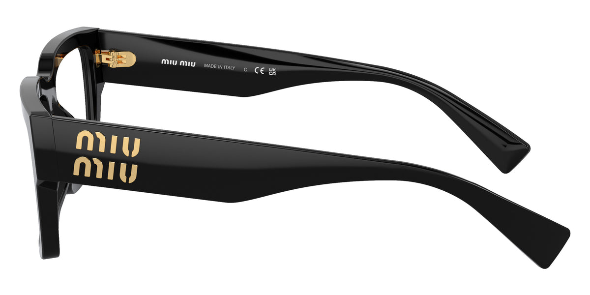 Miu Miu® MU 02XV Eyeglasses MU 02XV 1AB1O1 54 - Black
