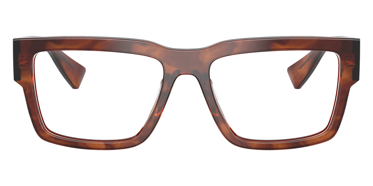 Miu Miu® MU 02XV Eyeglasses MU 02XV 26E1O1 54 - Striped Tobacco