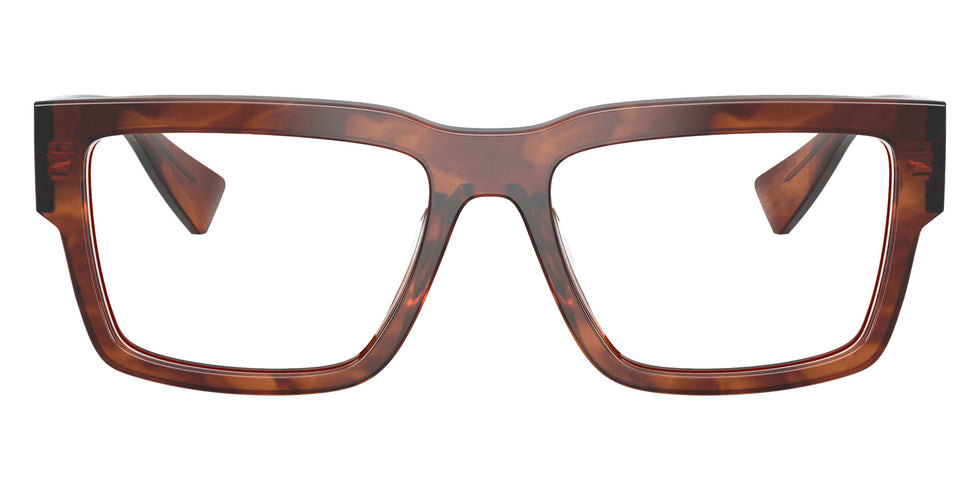 Miu Miu® MU 02XV Eyeglasses MU 02XV 26E1O1 54 - Striped Tobacco