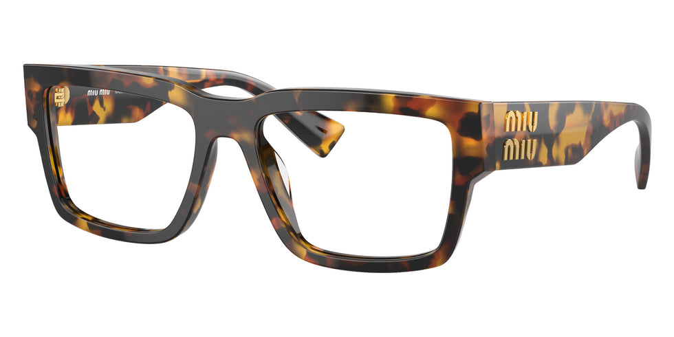 Miu Miu® MU 02XV Eyeglasses MU 02XV VAU1O1 54 - Honey Tortoise