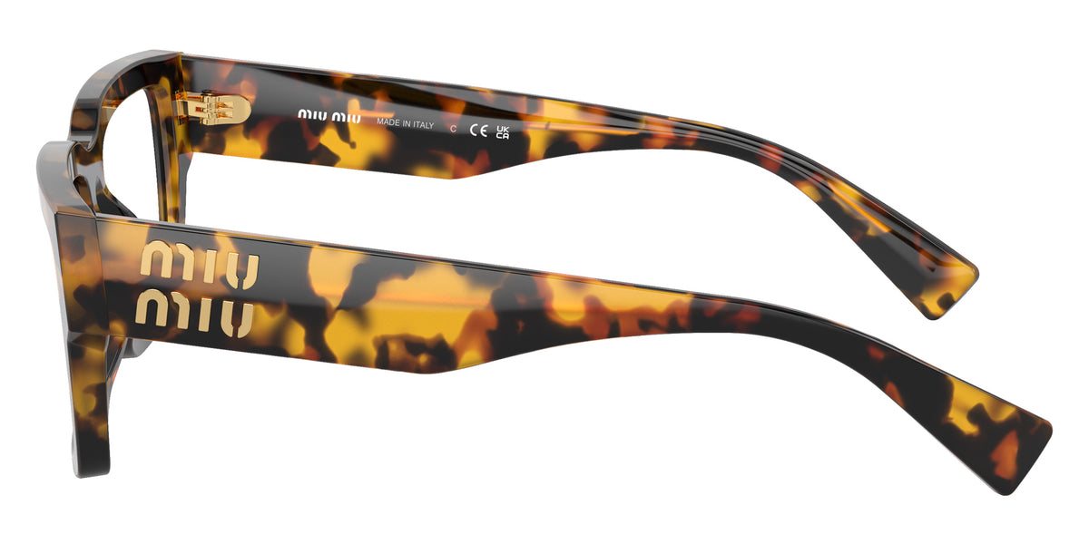 Miu Miu® MU 02XV Eyeglasses MU 02XV VAU1O1 54 - Honey Tortoise