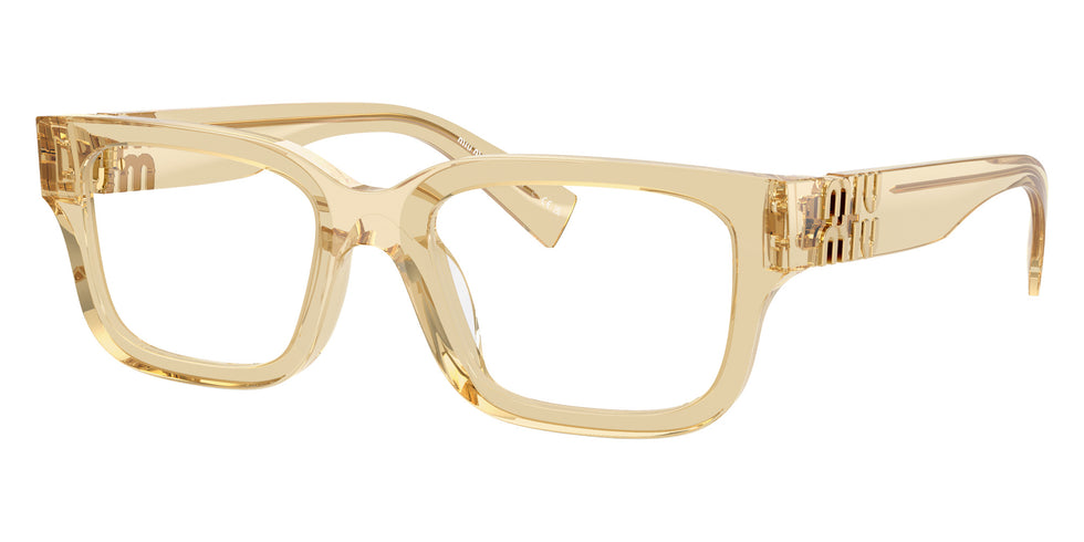 Miu Miu® MU 02YV Eyeglasses MU 02YV 11T1O1 53 - Trasparent Beige