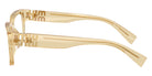 Miu Miu® MU 02YV Eyeglasses MU 02YV 11T1O1 53 - Trasparent Beige