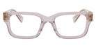 Miu Miu® MU 02YV Eyeglasses MU 02YV 12W1O1 53 - Transparent Mauve