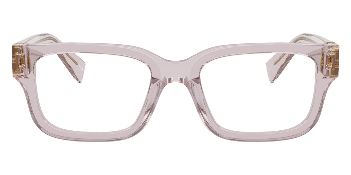 Miu Miu® MU 02YV Eyeglasses MU 02YV 12W1O1 53 - Transparent Mauve