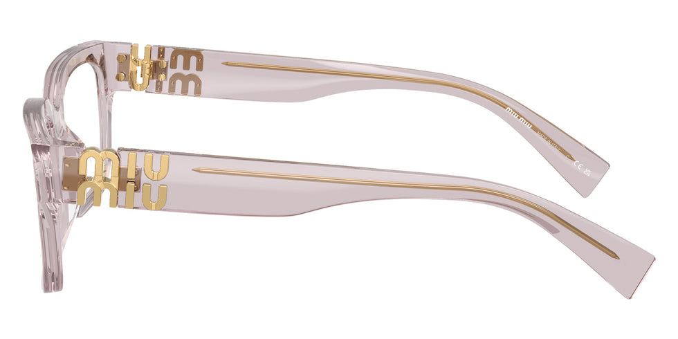 Miu Miu® MU 02YV Eyeglasses MU 02YV 12W1O1 53 - Transparent Mauve