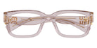 Miu Miu® MU 02YV Eyeglasses MU 02YV 12W1O1 53 - Transparent Mauve