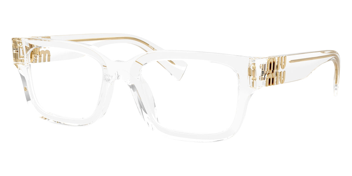 Miu Miu® MU 02YV Eyeglasses MU 02YV 15Z1O1 53 - Transparent