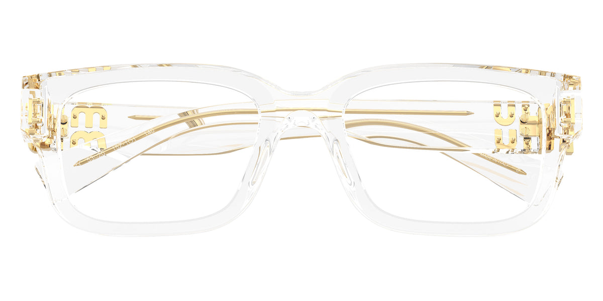 Miu Miu® MU 02YV Eyeglasses MU 02YV 15Z1O1 53 - Transparent