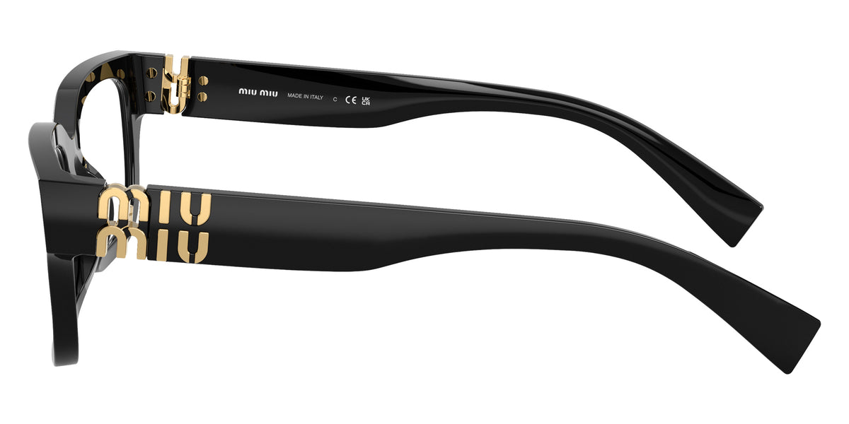 Miu Miu® MU 02YV Eyeglasses MU 02YV 16K1O1 53 - Black