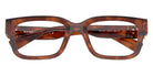 Miu Miu® MU 02YV Eyeglasses MU 02YV 26E1O1 53 - Stripped Tobacco