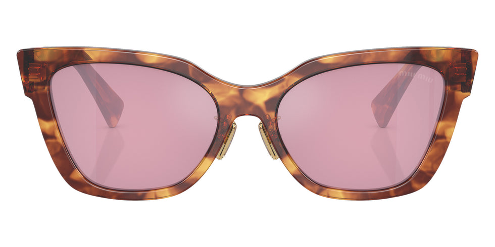 Miu Miu® MU 02ZS Sunglasses MU 02ZS 11Q50D 56 - Striped Tobacco