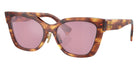 Miu Miu® MU 02ZS Sunglasses MU 02ZS 11Q50D 56 - Striped Tobacco