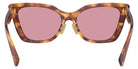 Miu Miu® MU 02ZS Sunglasses MU 02ZS 11Q50D 56 - Striped Tobacco