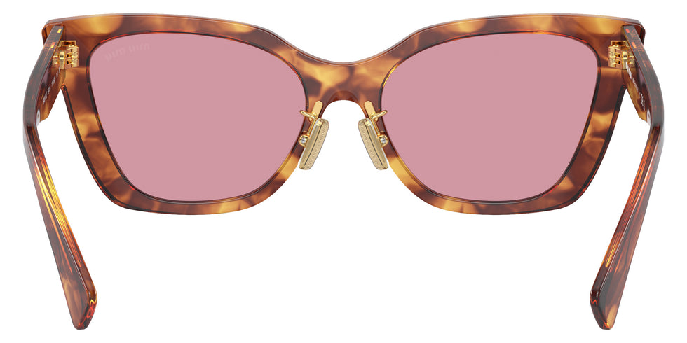Miu Miu® MU 02ZS Sunglasses MU 02ZS 11Q50D 56 - Striped Tobacco