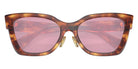 Miu Miu® MU 02ZS Sunglasses MU 02ZS 11Q50D 56 - Striped Tobacco