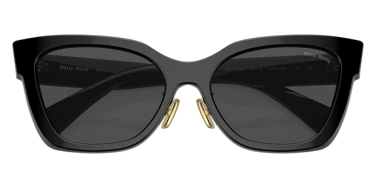 Miu Miu® MU 02ZS Sunglasses MU 02ZS 1AB5S0 56 - Black