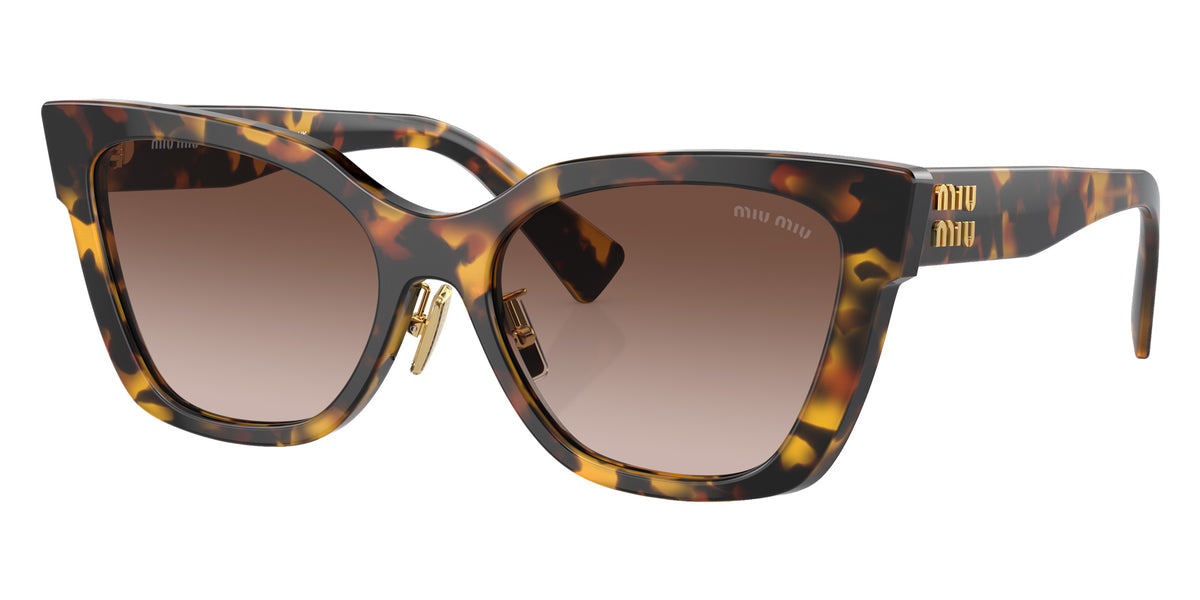 Miu Miu® MU 02ZS Sunglasses MU 02ZS VAU6S1 56 - Honey Havana