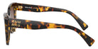 Miu Miu® MU 02ZS Sunglasses MU 02ZS VAU6S1 56 - Honey Havana