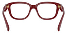 Miu Miu® MU 02ZV Eyeglasses MU 02ZV 21I1O1 53 - Opal Red