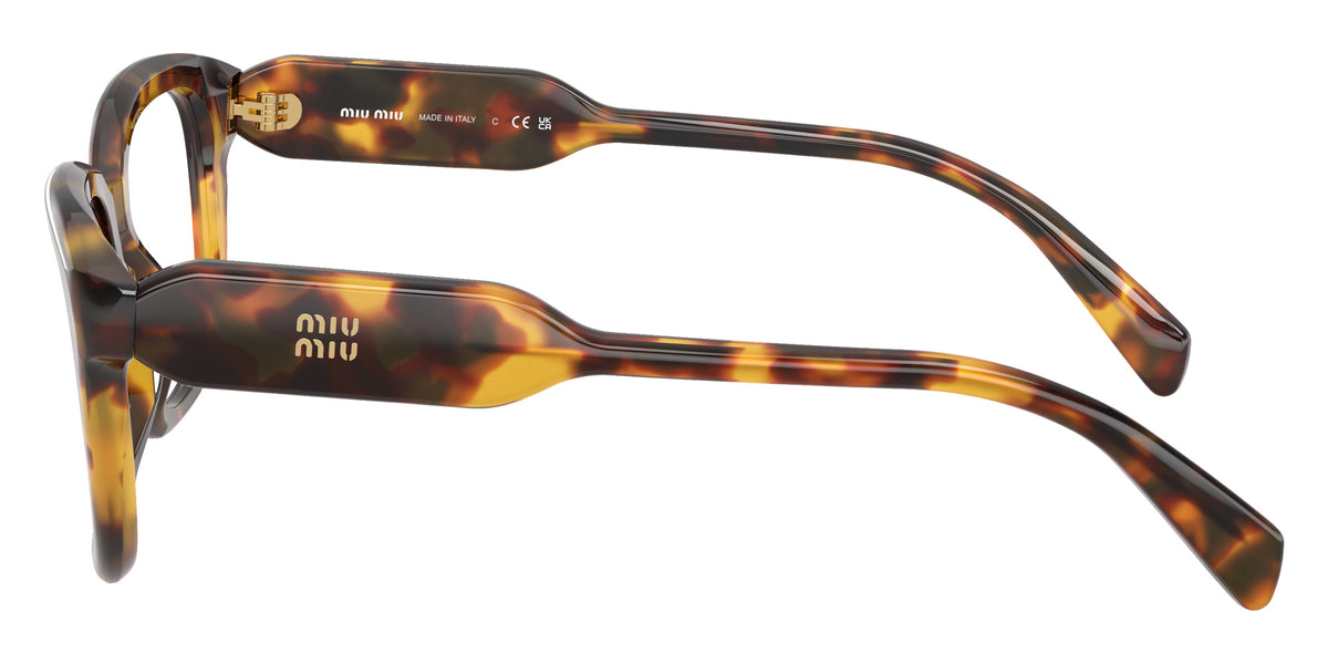 Miu Miu® MU 02ZVF Eyeglasses MU 02ZVF 14L1O1 53 - Honey Havana