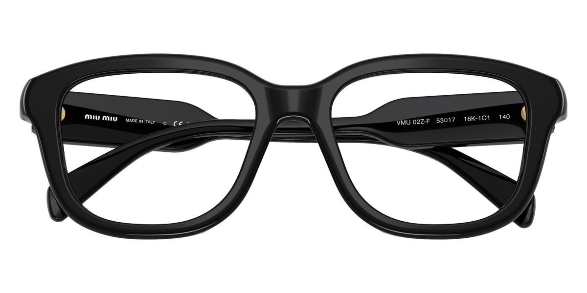 Miu Miu® MU 02ZVF Eyeglasses MU 02ZVF 16K1O1 53 - Black