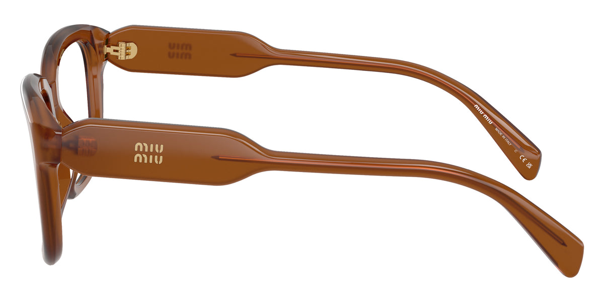 Miu Miu® MU 02ZVF Eyeglasses MU 02ZVF 22I1O1 53 - Opal Brown