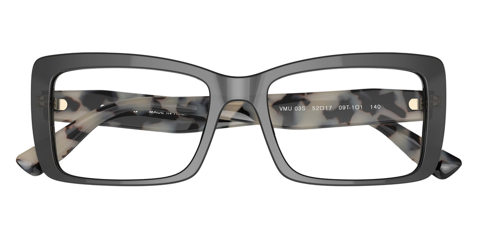 Miu Miu® MU 03SV Eyeglasses MU 03SV 09T1O1 52 - Black Transparent