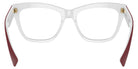 Miu Miu® MU 03UV Eyeglasses MU 03UV 10D1O1 52 - Red White