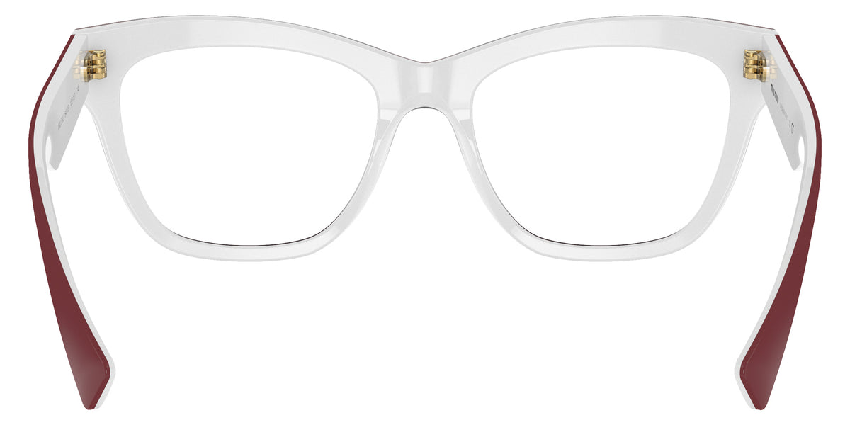 Miu Miu® MU 03UV Eyeglasses MU 03UV 10D1O1 52 - Red White