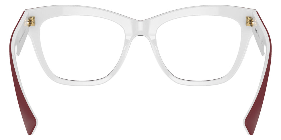Miu Miu® MU 03UV Eyeglasses MU 03UV 10D1O1 52 - Red White