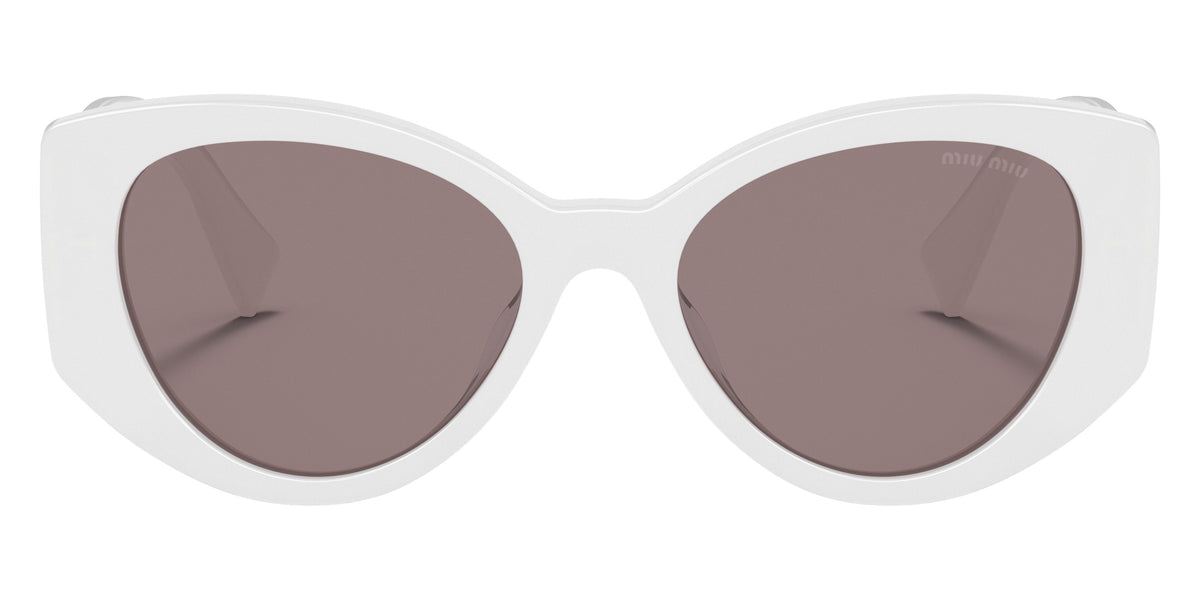 Miu Miu® MU 03WS Sunglasses MU 03WS 05X05P 53 - White Opal And Black