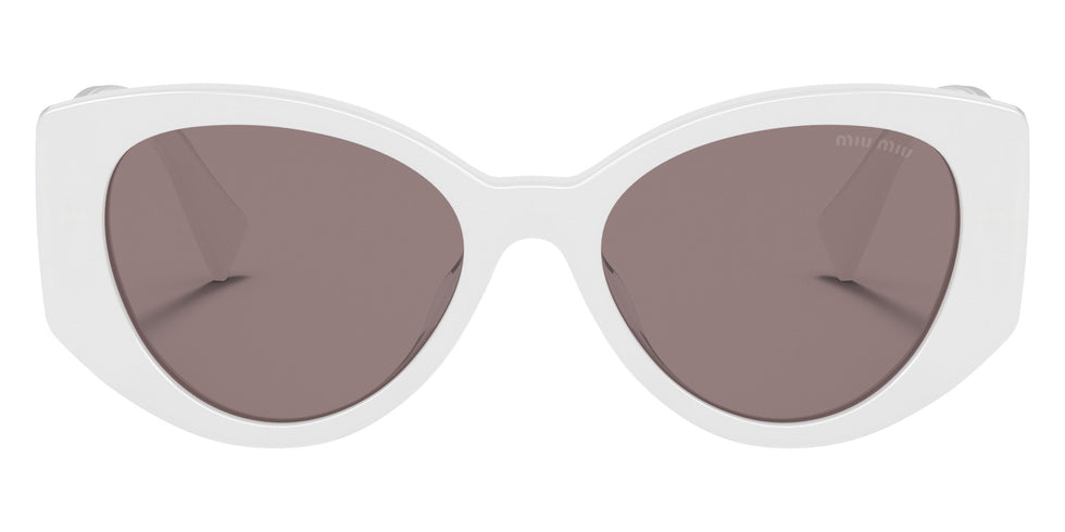 Miu Miu® MU 03WS Sunglasses MU 03WS 05X05P 53 - White Opal And Black