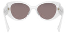 Miu Miu® MU 03WS Sunglasses MU 03WS 05X05P 53 - White Opal And Black