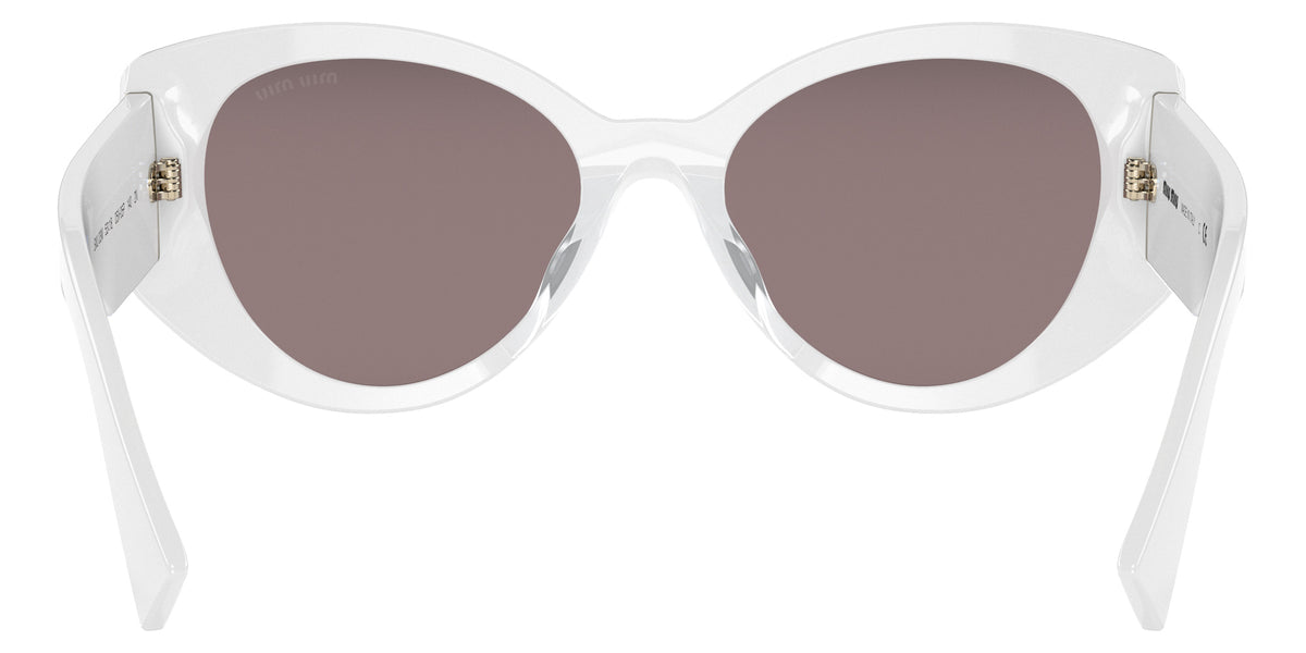 Miu Miu® MU 03WS Sunglasses MU 03WS 05X05P 53 - White Opal And Black