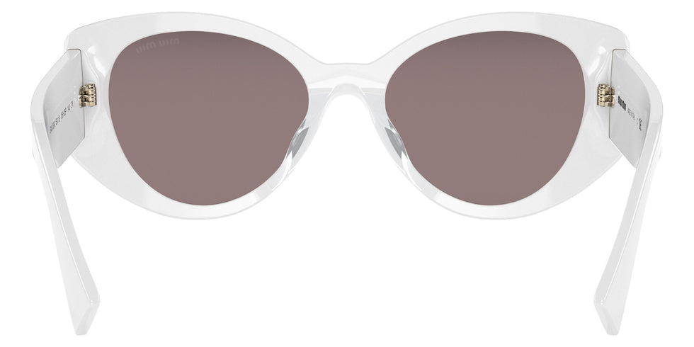 Miu Miu® MU 03WS Sunglasses MU 03WS 05X05P 53 - White Opal And Black