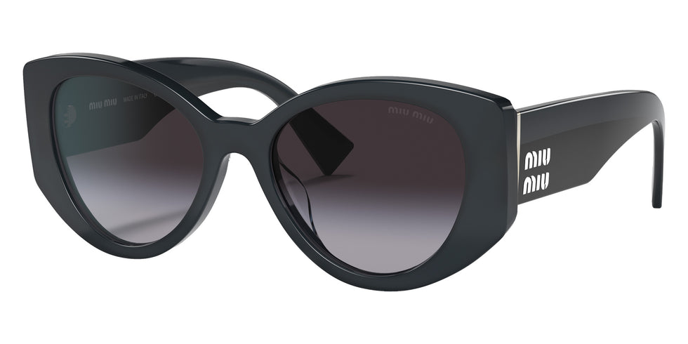 Miu Miu® MU 03WS Sunglasses MU 03WS 06U5D1 53 - Grey Opal And Black