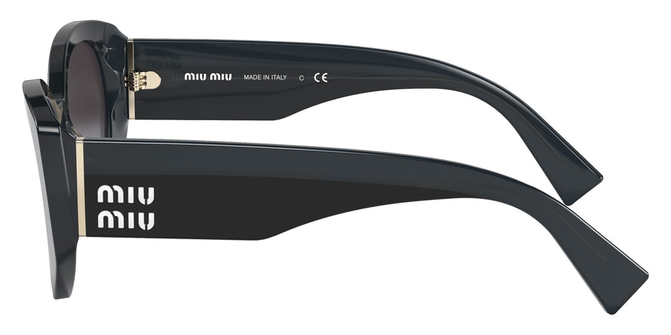Miu Miu® MU 03WS Sunglasses MU 03WS 06U5D1 53 - Grey Opal And Black