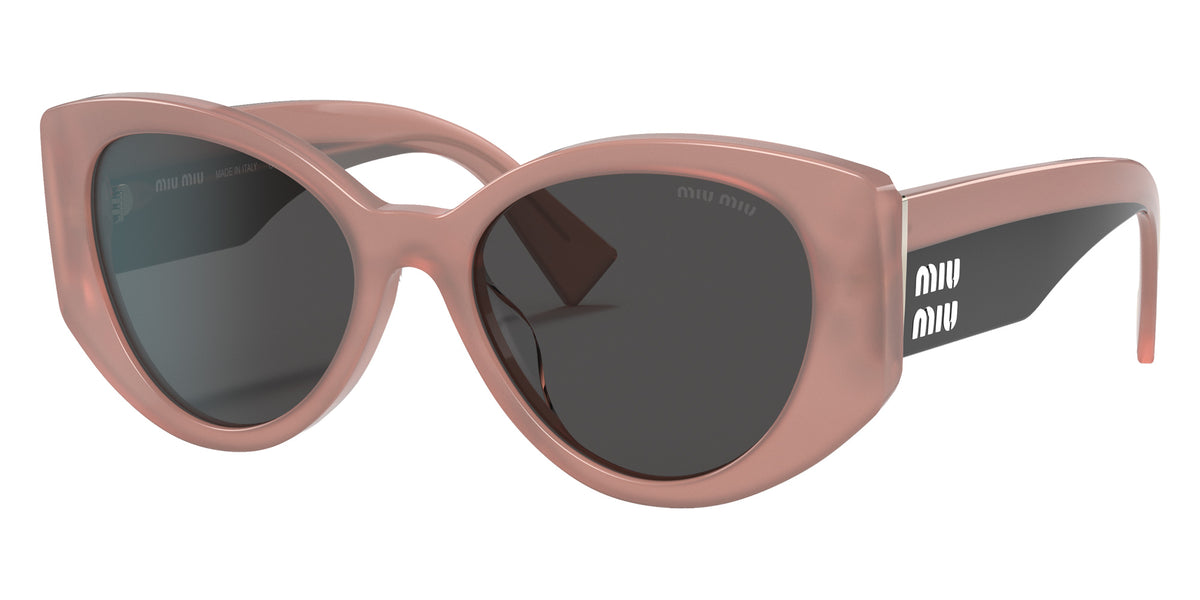 Miu Miu® MU 03WS Sunglasses MU 03WS 06X5S0 53 - Pink Opal And Black