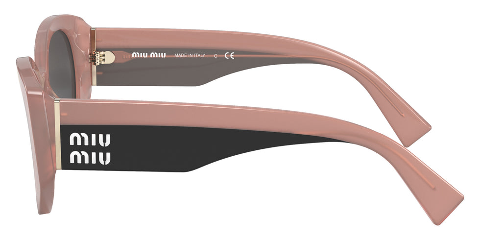 Miu Miu® MU 03WS Sunglasses MU 03WS 06X5S0 53 - Pink Opal And Black