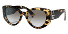 Miu Miu® MU 03WS Sunglasses MU 03WS 7S00A7 53 - Light Havana And Black