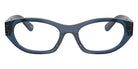 Miu Miu® MU 03WV Eyeglasses MU 03WV 08Q1O1 53 - Crystal Blue
