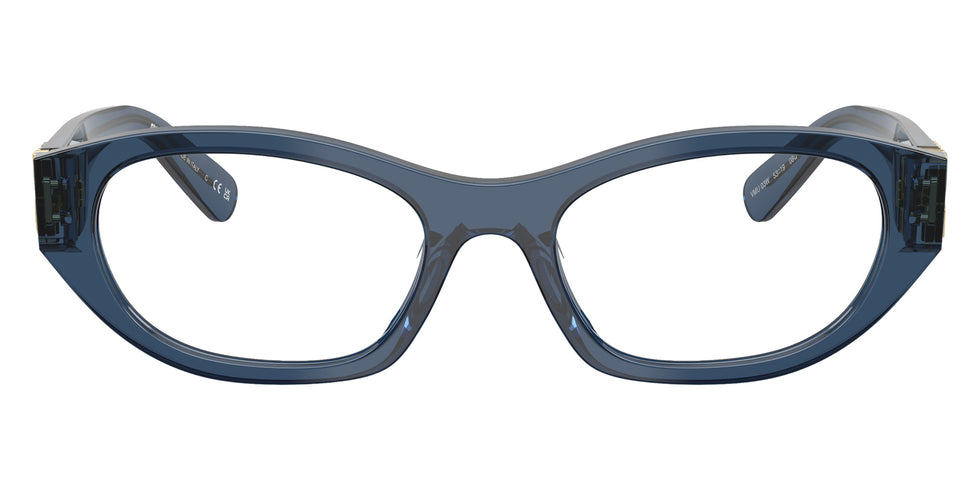 Miu Miu® MU 03WV Eyeglasses MU 03WV 08Q1O1 53 - Crystal Blue